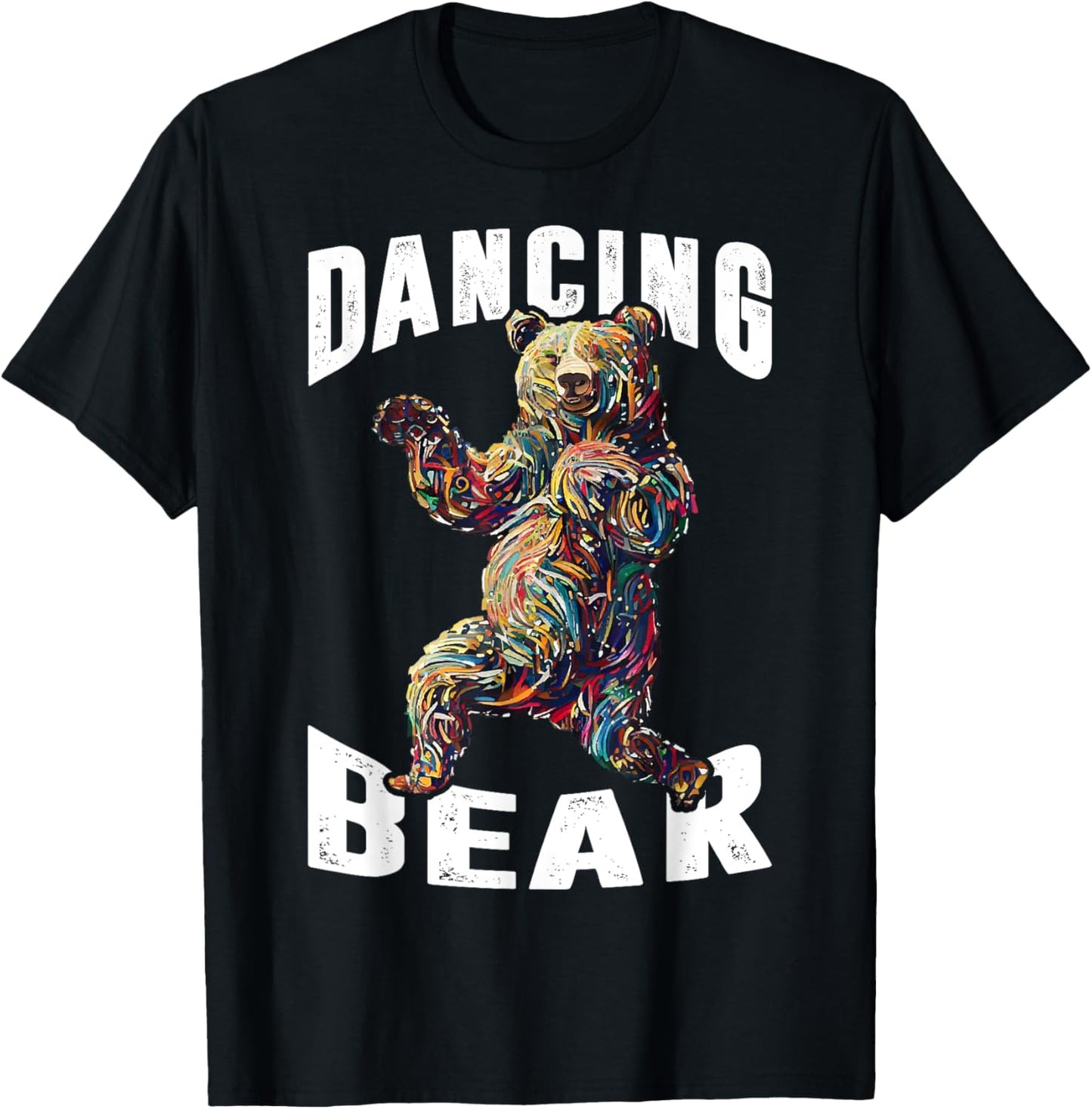 Dancing Bear T-Shirt - T-Shirt | Black