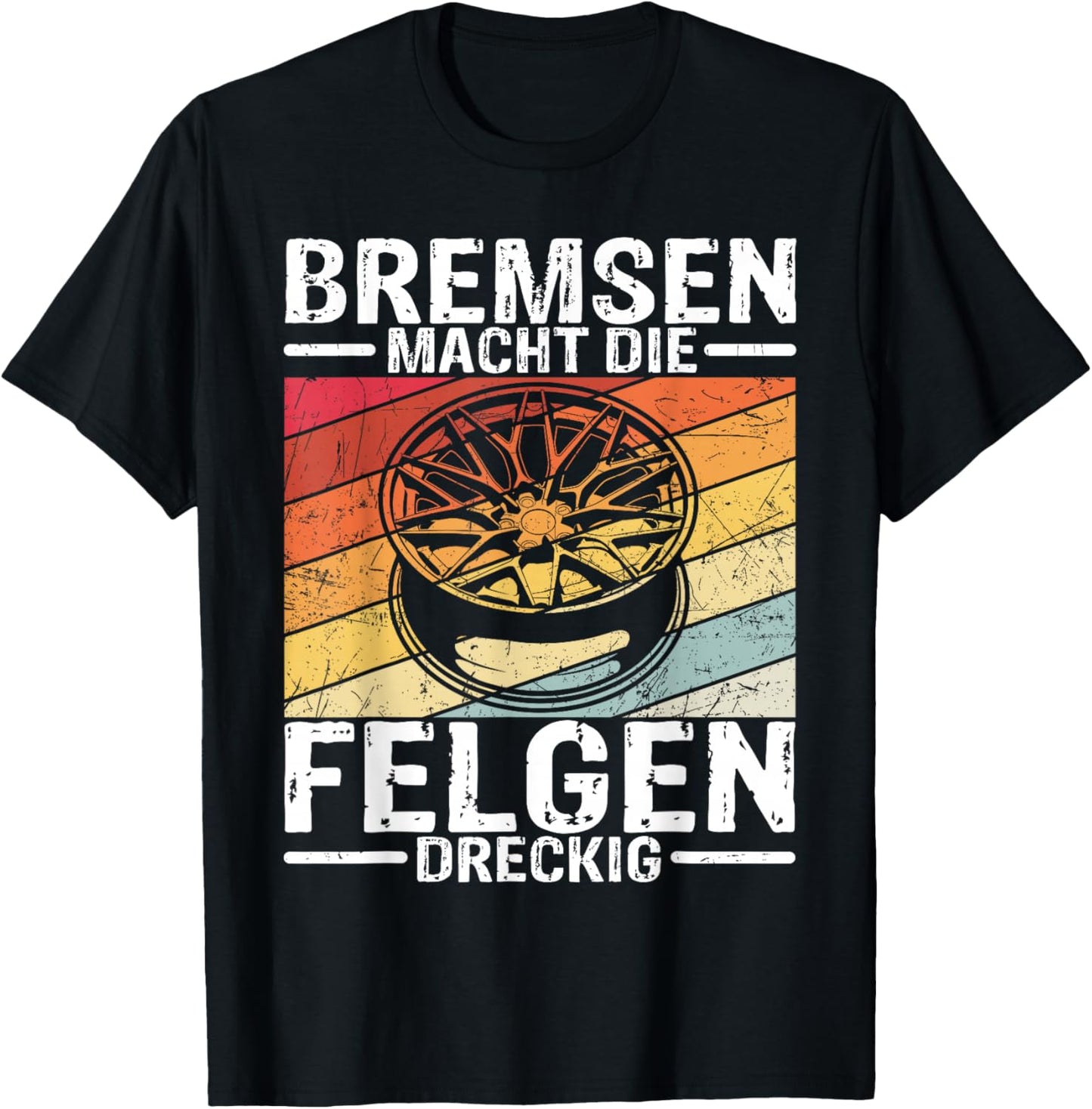 Auto Autosport Bremsen Tuning Fan KFZ Motorsport Geschenk T-Shirt - T-Shirt | Black