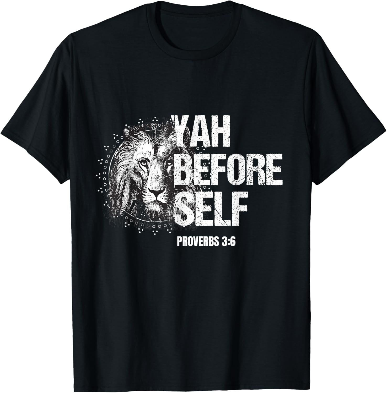 Hebrew Israelite Yahudah Tribe Judah Yah Before Self T-Shirt - T-Shirt | Black