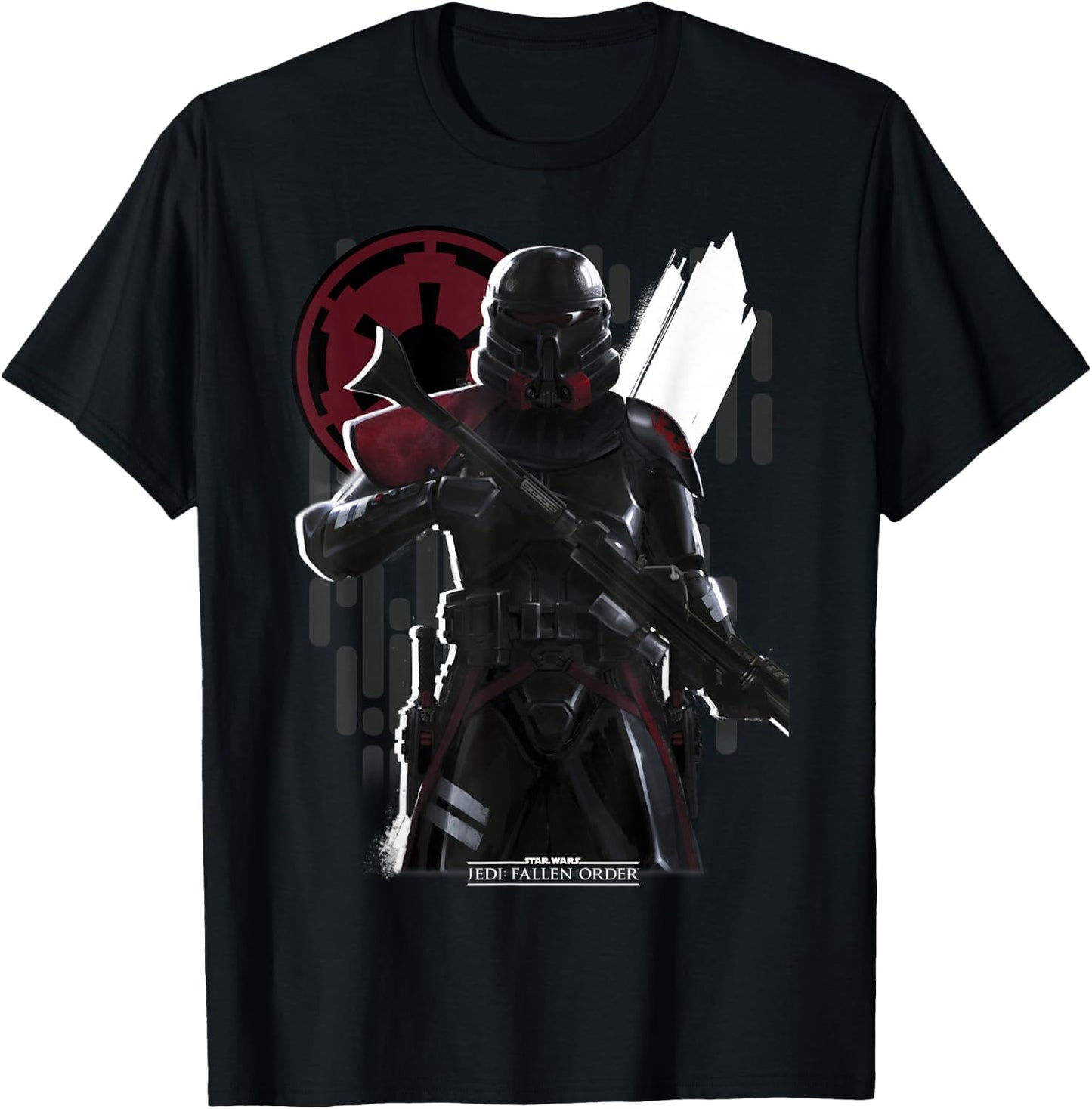 Star Wars Jedi Fallen Order Purge Trooper Dark Poster T-Shirt - T-Shirt | Black