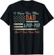 I Have Two Titles Dad & Pop-Pop I Rock Them Both - Pop-Pop , Small, Black T-Shirt - T-Shirt | Black
