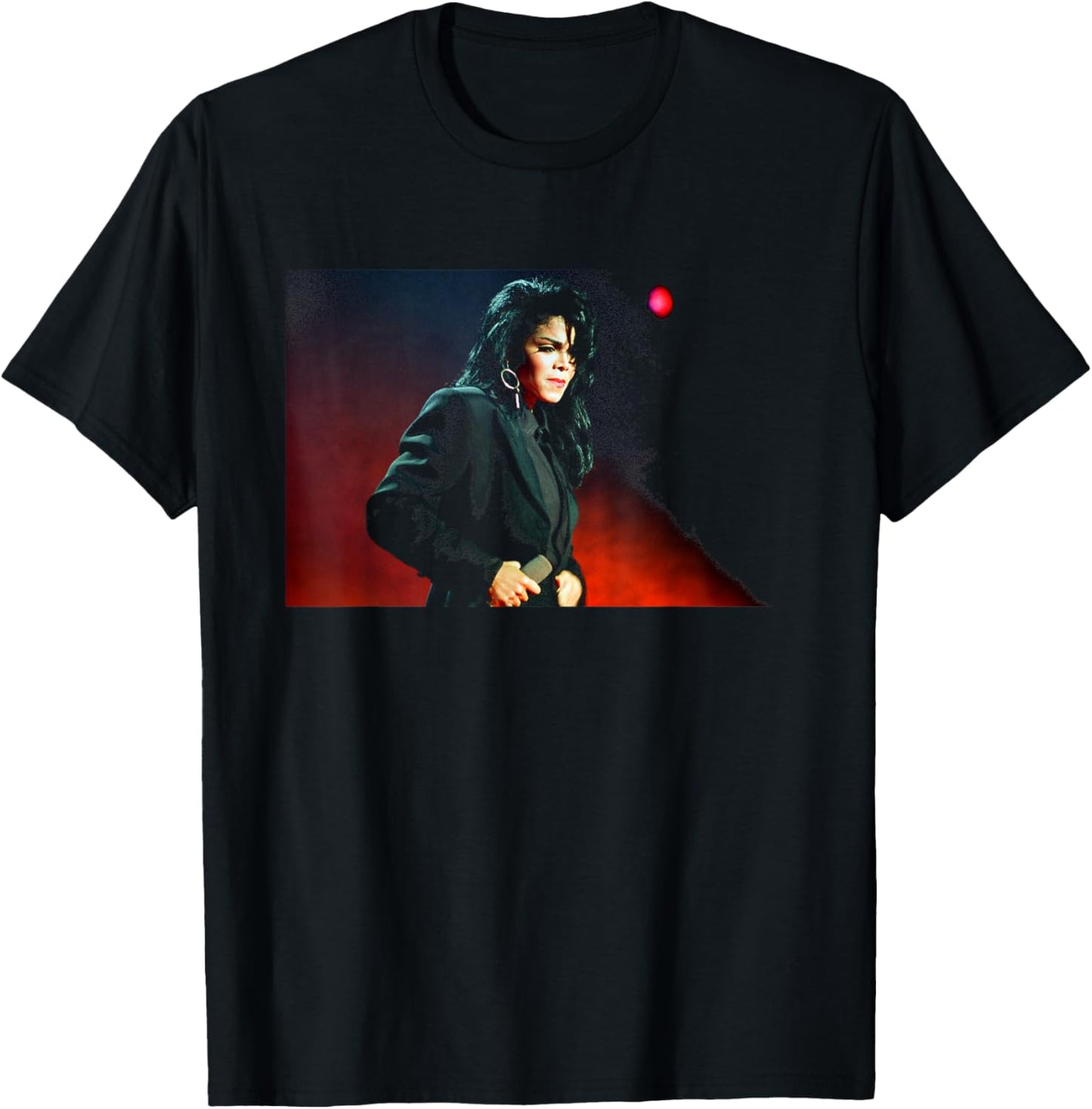 Janet Jackson Live Rhythm Nation World Tour Escapade 1990 T-Shirt - T-Shirt | Black