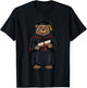 Cute Bear Graduation T-Shirt - T-Shirt | Black