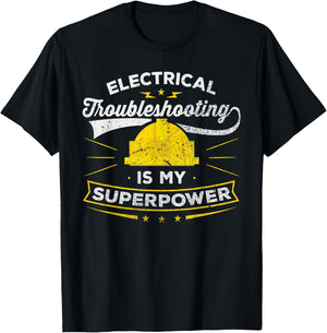 Electrician Electrical Engineer - Electronics Engineer Electromaster T-Shirt - T-Shirt | Black