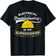 Electrician Electrical Engineer - Electronics Engineer Electromaster T-Shirt - T-Shirt | Black