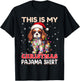 My Christmas Pajama Cavalier King Charles Spaniel Dog Women Kids T-Shirt - T-Shirt | Black