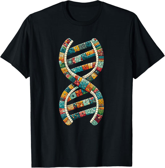 Quilting Quilt Patchwork - Handcraft Quilter Its In My Dna T-Shirt - T-Shirt | Black