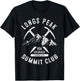 Longs Peak Summit Club I Climbed Longs Peak Colorado T-Shirt - T-Shirt | Black