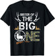 Sister of The Big One Birthday Boy Deer Hunter Camouflage T-Shirt - T-Shirt | Black