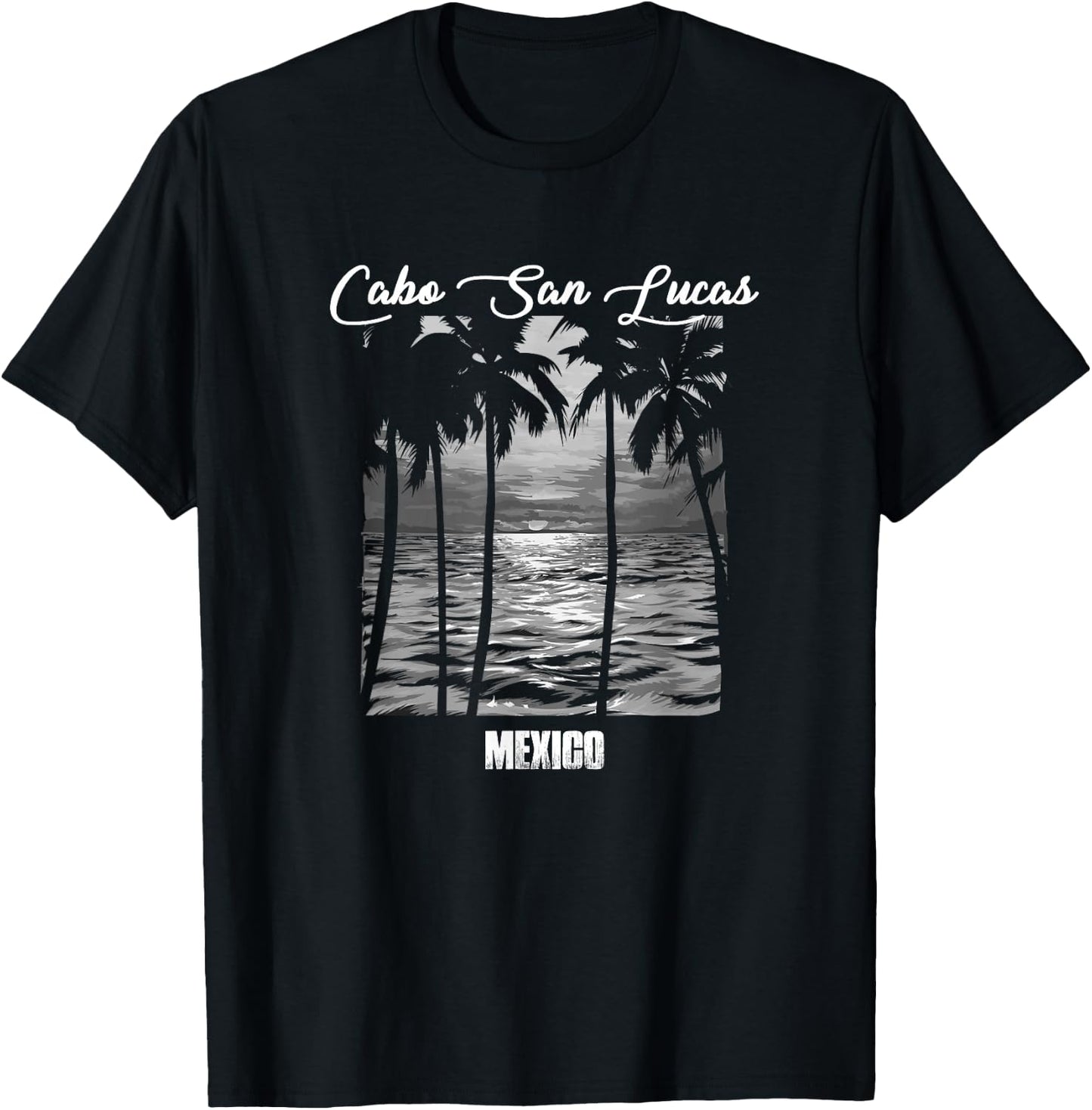 Cabo San Lucas Souvenir - Mexico Reminder T-Shirt - T-Shirt | Black