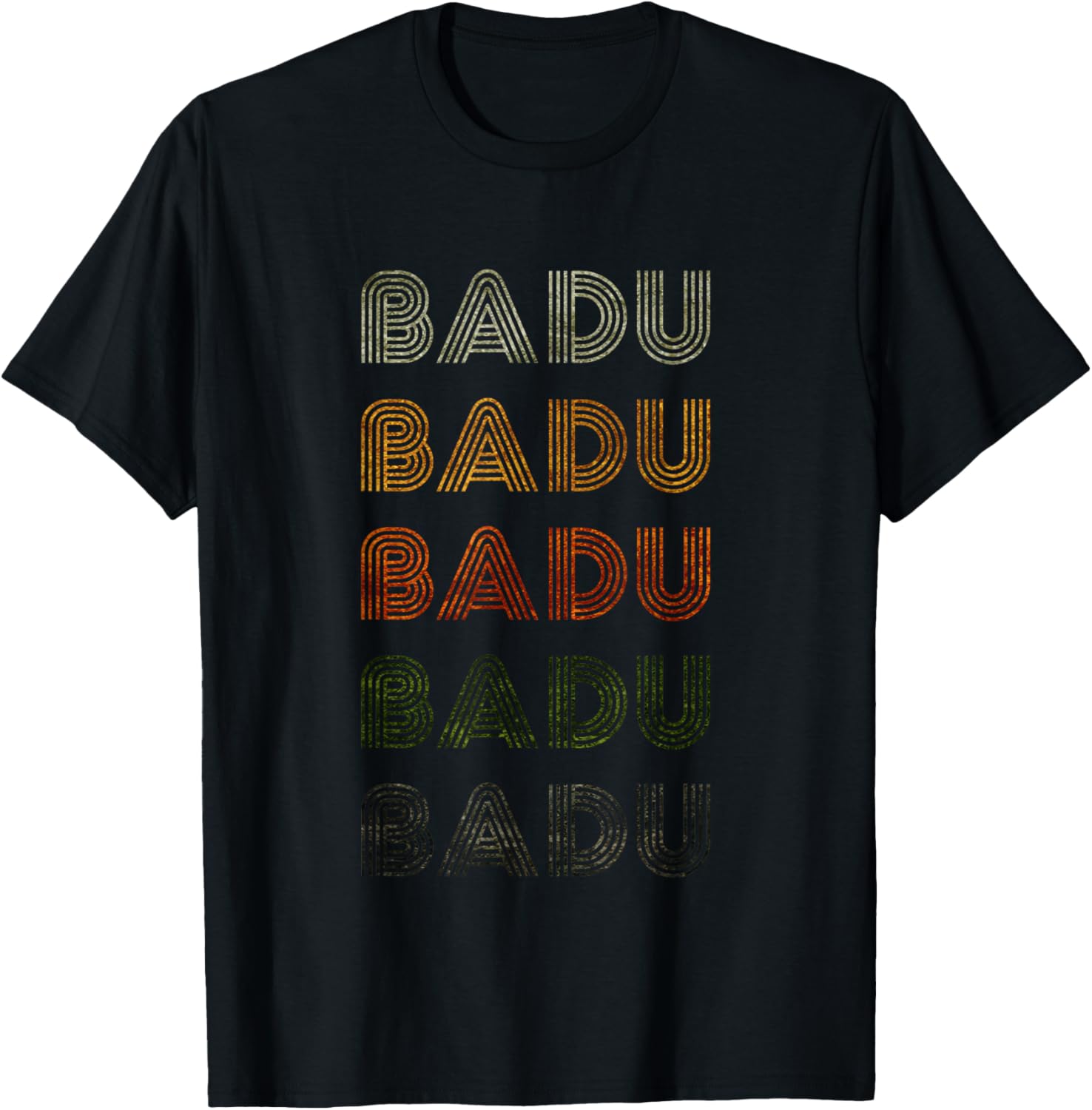 Love Heart Badu Grunge Vintage Style Black Badu T-Shirt - T-Shirt | Black