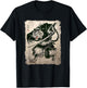 Samurai Tiger Warrior Vintage Japanese Art Anime T-Shirt - T-Shirt | Black