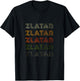 Love Heart Zlatan Grunge Vintage Style Black Zlatan T-Shirt - T-Shirt | Black