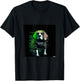 Cyberpunk Beagle | Funny Robot Dog Men Women cute distopic T-Shirt - T-Shirt | Black