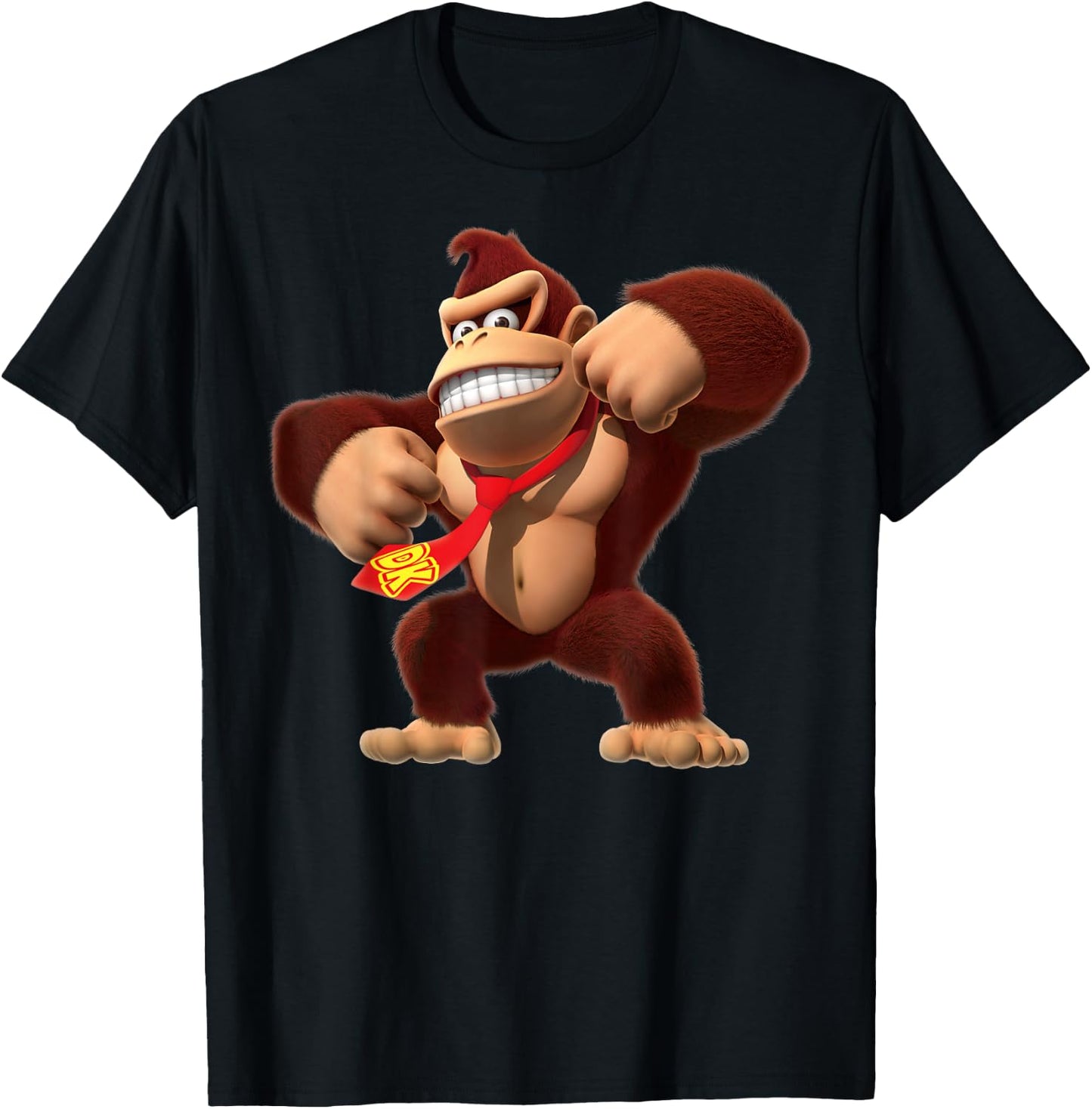 Donkey Kong 3D Poster T-Shirt - T-Shirt | Black