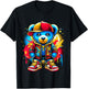 Hip Hop Teddy Bear Cool T-Shirt - T-Shirt | Black