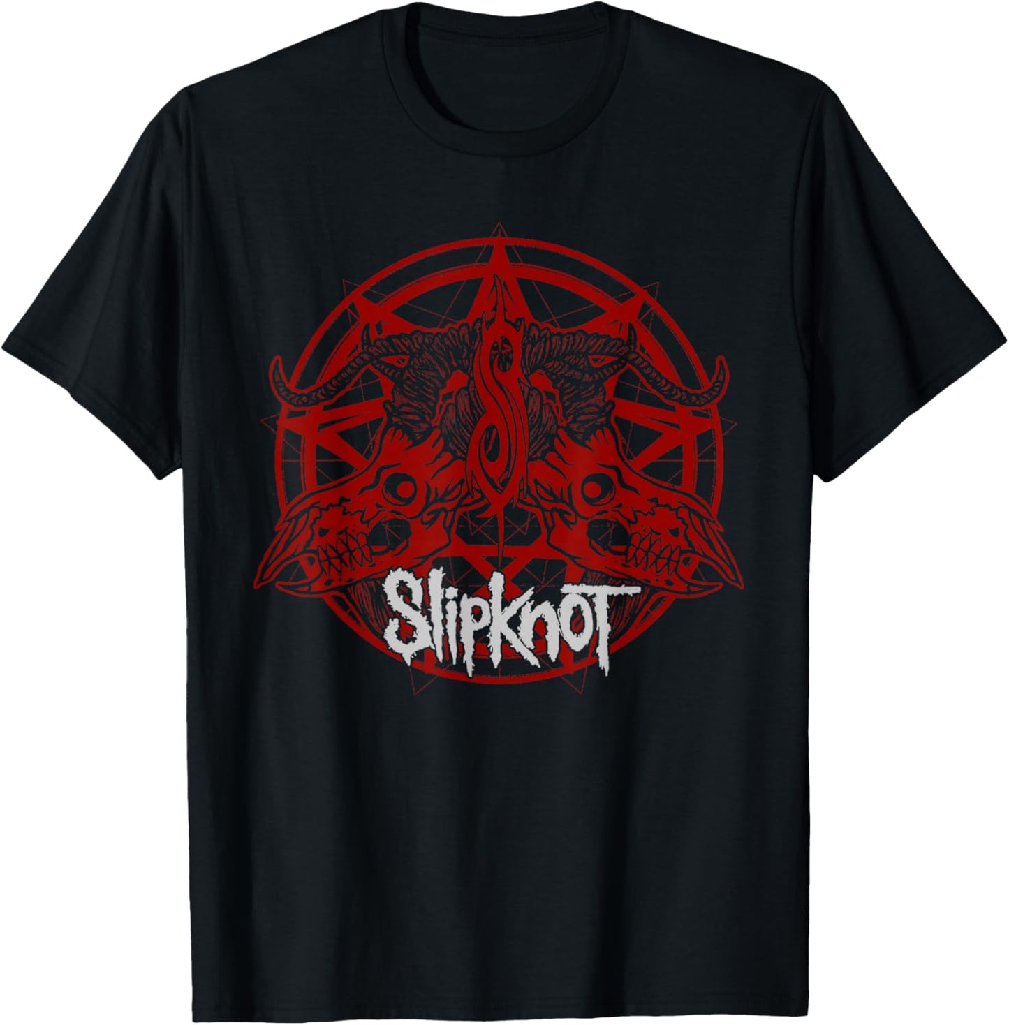 Official Slipknot Goats Head Seal T-Shirt - T-Shirt | Black
