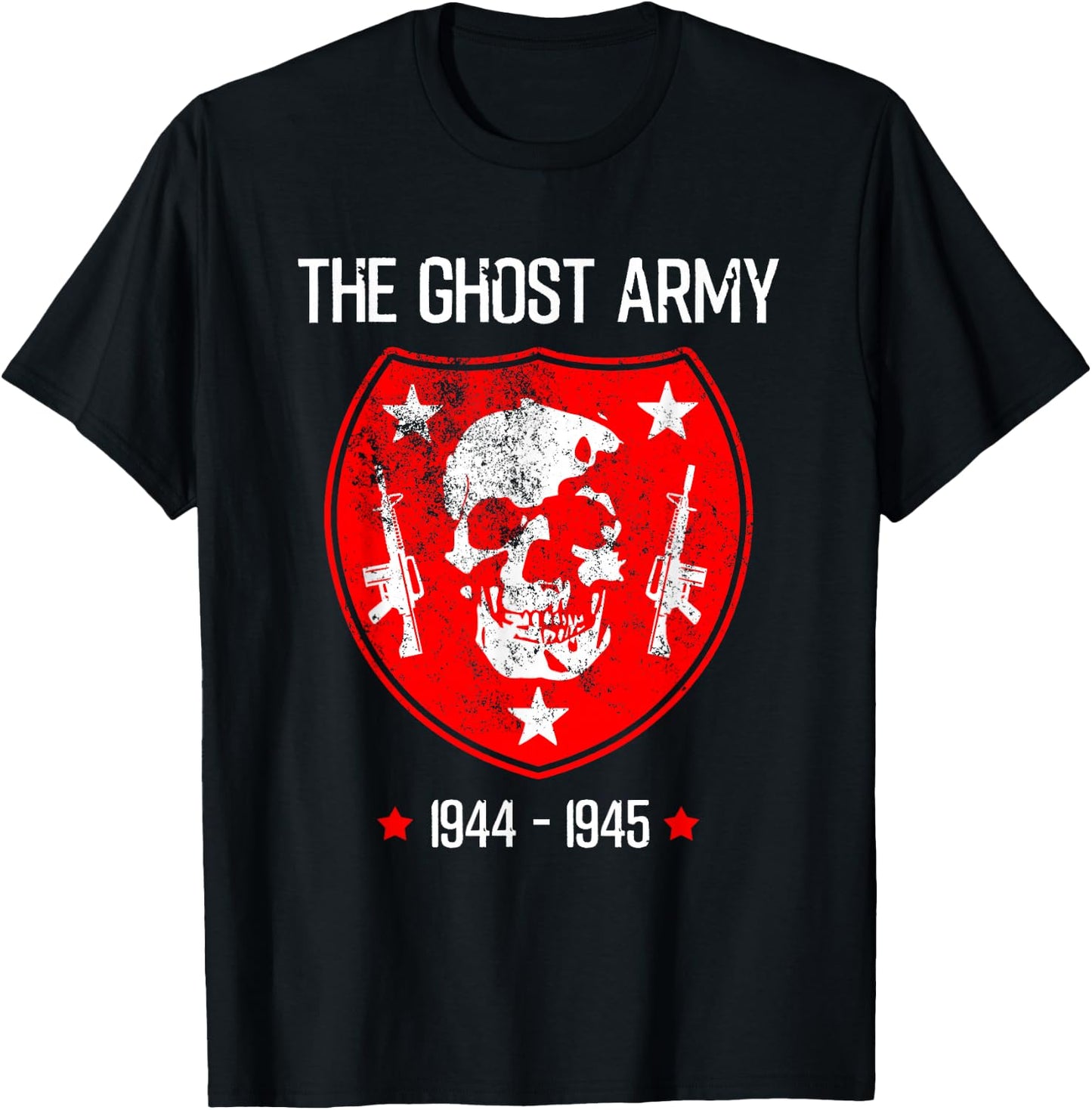 WWII Vintage Ghost Army World War 2 Allied Unit T-Shirt - T-Shirt | Black