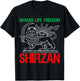 Woman Life Freedom Iran Shirzan Lion & Sun Vintage T-Shirt - T-Shirt | Black