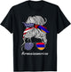Armenia Women Heritage American Grown Girl Armenia Flag T-Shirt - T-Shirt | Black