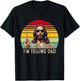 Vintage I'm Telling Dad Jesus shirts Women T-Shirt - T-Shirt | Black