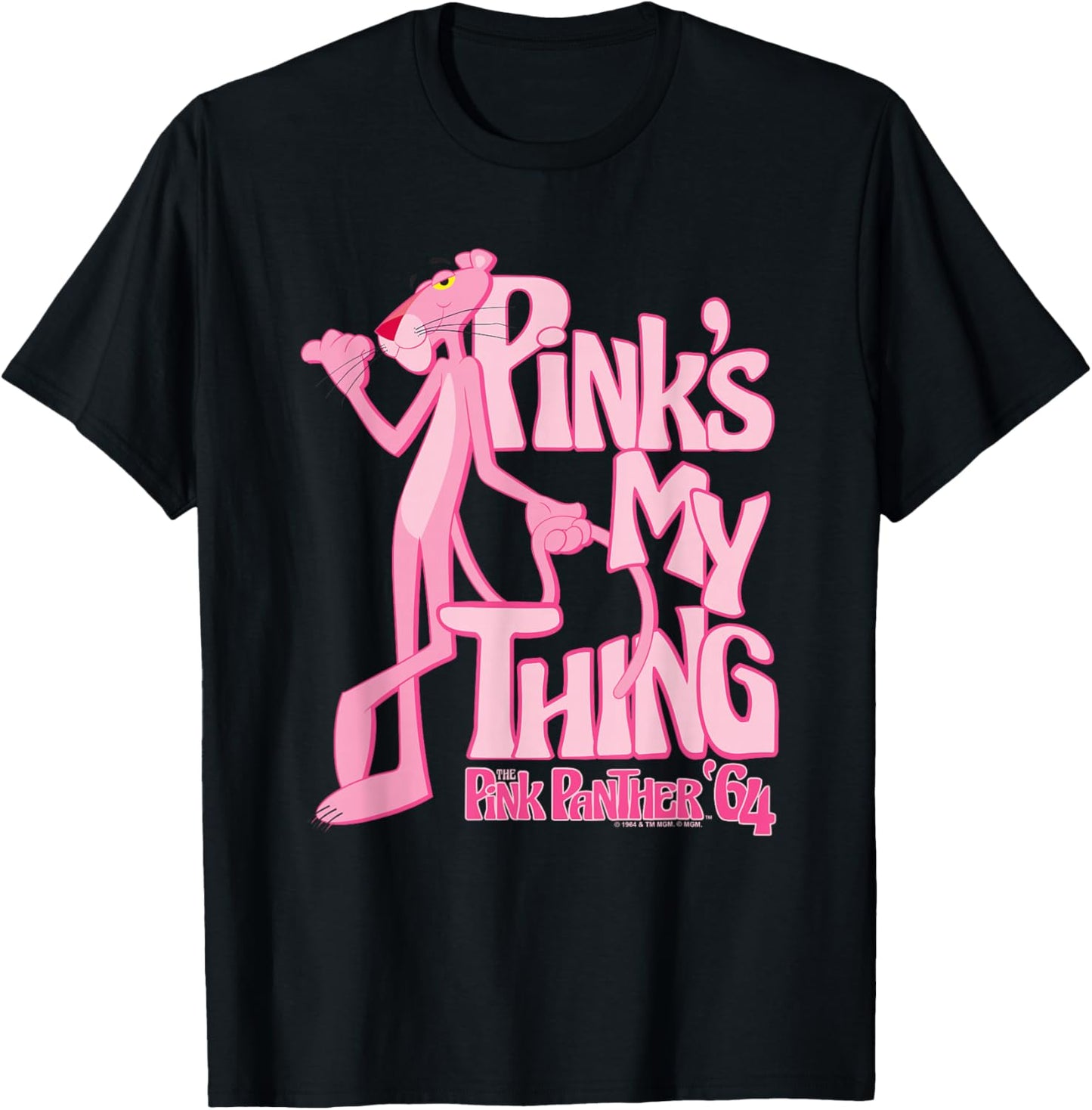 Pink Panther Pink's My Thing T-Shirt - T-Shirt | Black
