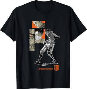 Commemoration of completion My Purpose Attack on Titan T-Shirt - T-Shirt | Black