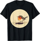 Early Bird with Worm Outfit for Robin and Birds Lovers T-Shirt - T-Shirt | Black