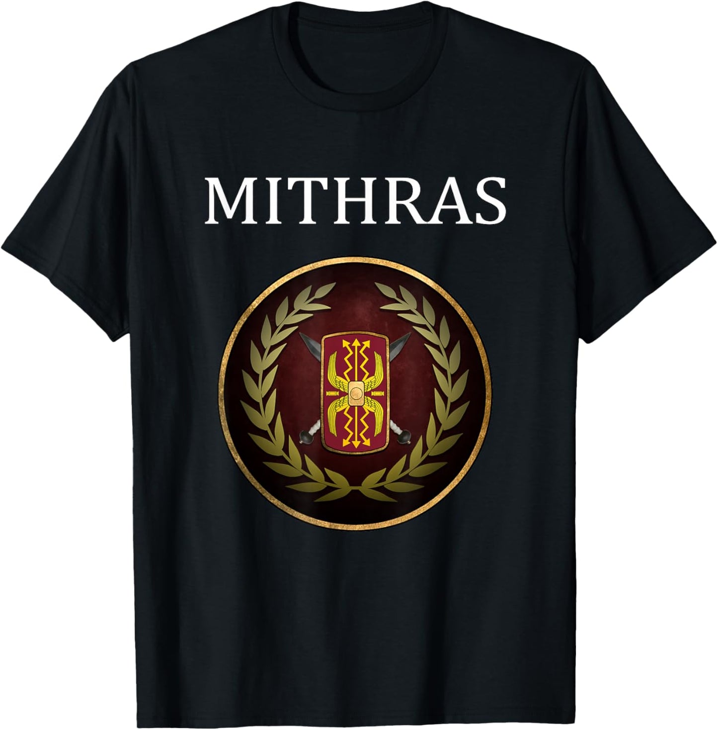 Mithras Antiker römischer Kult des Mithras-Symbols T-Shirt - T-Shirt | Black