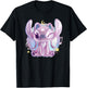 Lilo & Stitch - Angel Graphic T-Shirt - T-Shirt | Black