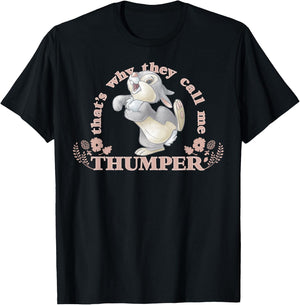 Disney Bambi That's Why They Call Me Thumper Small T-Shirt - T-Shirt | Black