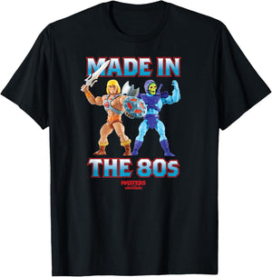 Masters of The Universe - Made in The 80's T-Shirt - T-Shirt | Black
