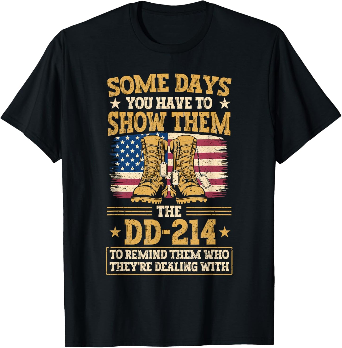 Grumpy Vet & Retired Military Gifts Grumpy Old Veteran - Black, Small - Military Veteran T-Shirt - T-Shirt | Black
