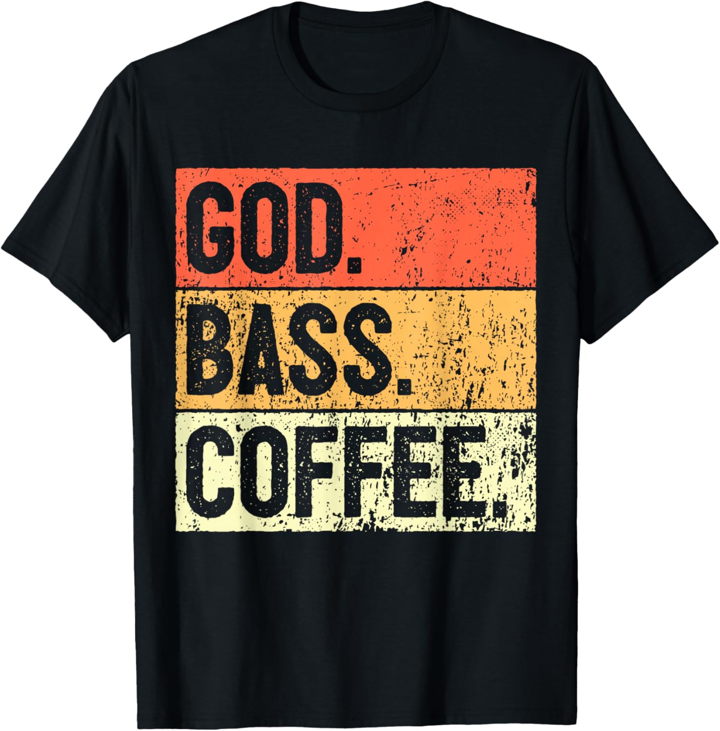 Christian Bass Player God Bassist Jesus Electric Bass T-Shirt - T-Shirt | Black