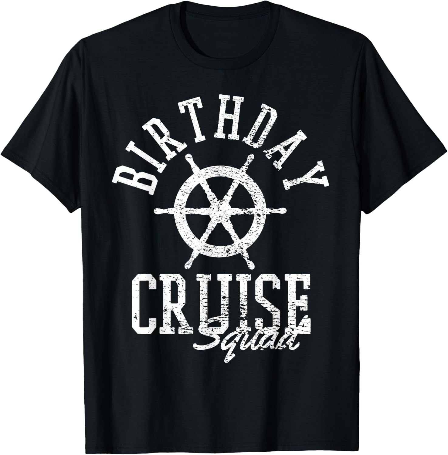 Cruise Birthday T-Shirt - T-Shirt | Black