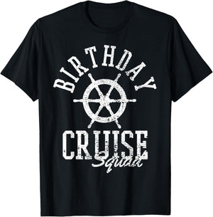 Cruise Birthday T-Shirt - T-Shirt | Black