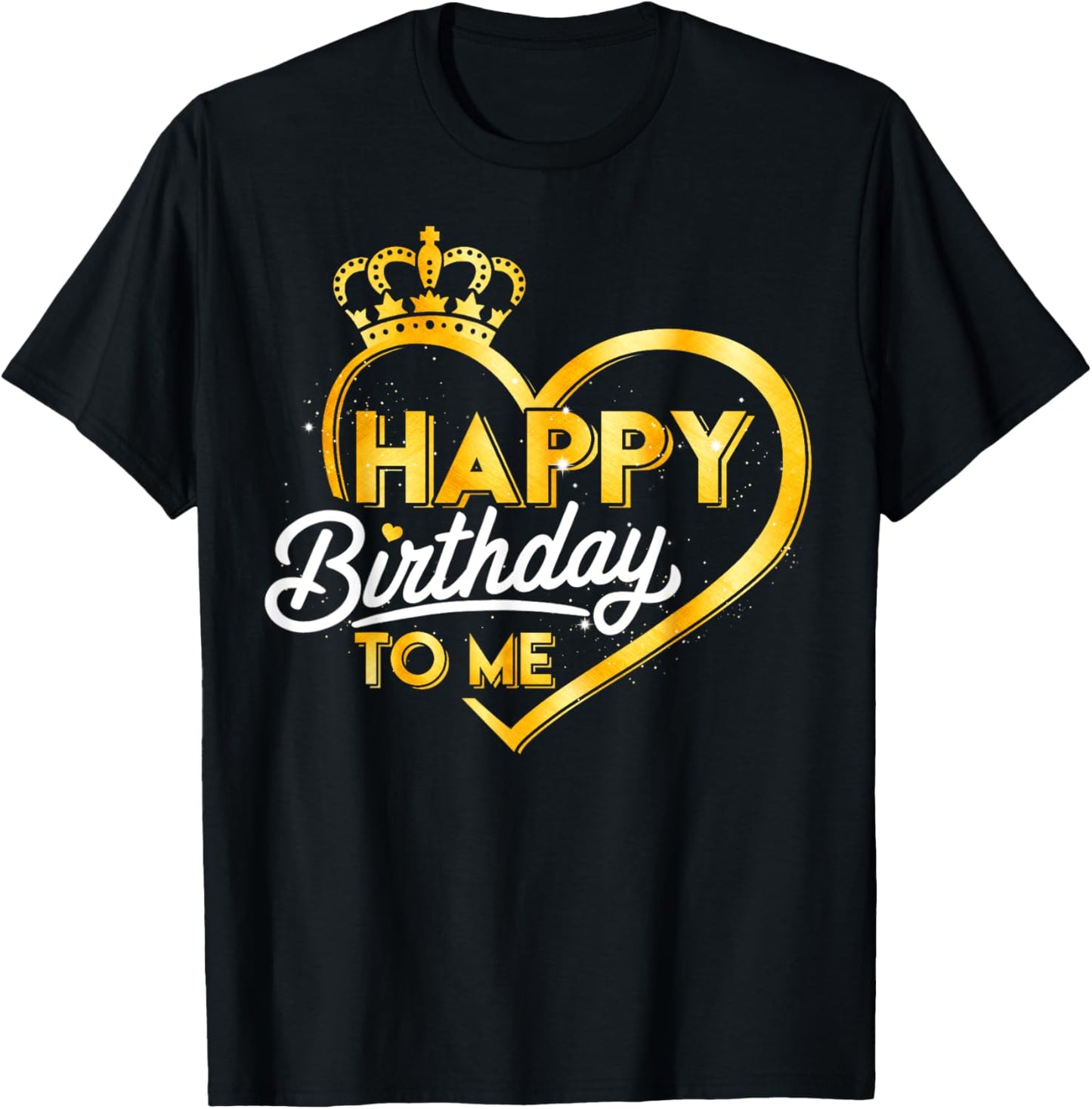 Happy Birthday To Me Queen African Birthday American Afro T-Shirt - T-Shirt | Black