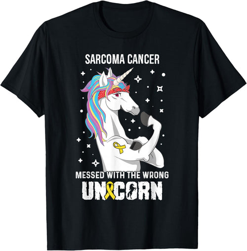 Wrong Unicorn- Sarcoma Cancer Awareness Supporter Ribbon
