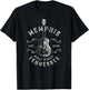 Memphis Beale Street USA Vintage T-Shirt - T-Shirt | Black