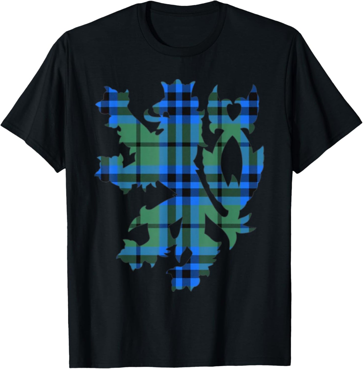 Clan Falconer Tartan Scottish Family Name Scotland Pride T-Shirt - T-Shirt | Black