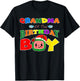 Grandma Of The Birthday Boy Funny Melon Family Matching T-Shirt - T-Shirt | Black