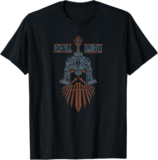 Hobbit Ironhill Dwarves T-Shirt - T-Shirt | Black