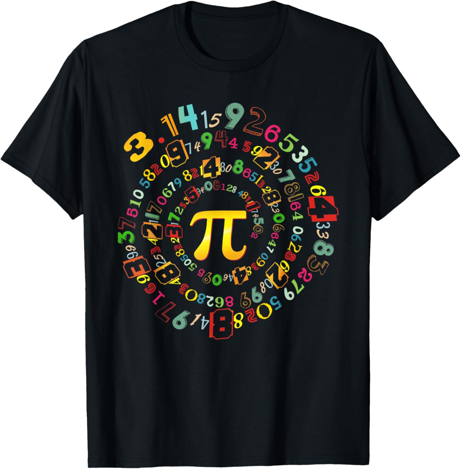 Pi 314 Math Pi Lovers Boy Girl Toddler Mathematic Pi Number T-Shirt - T-Shirt | Black