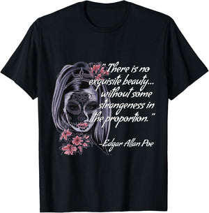 There is no exquisite beauty without some strangeness T-Shirt - T-Shirt | Black
