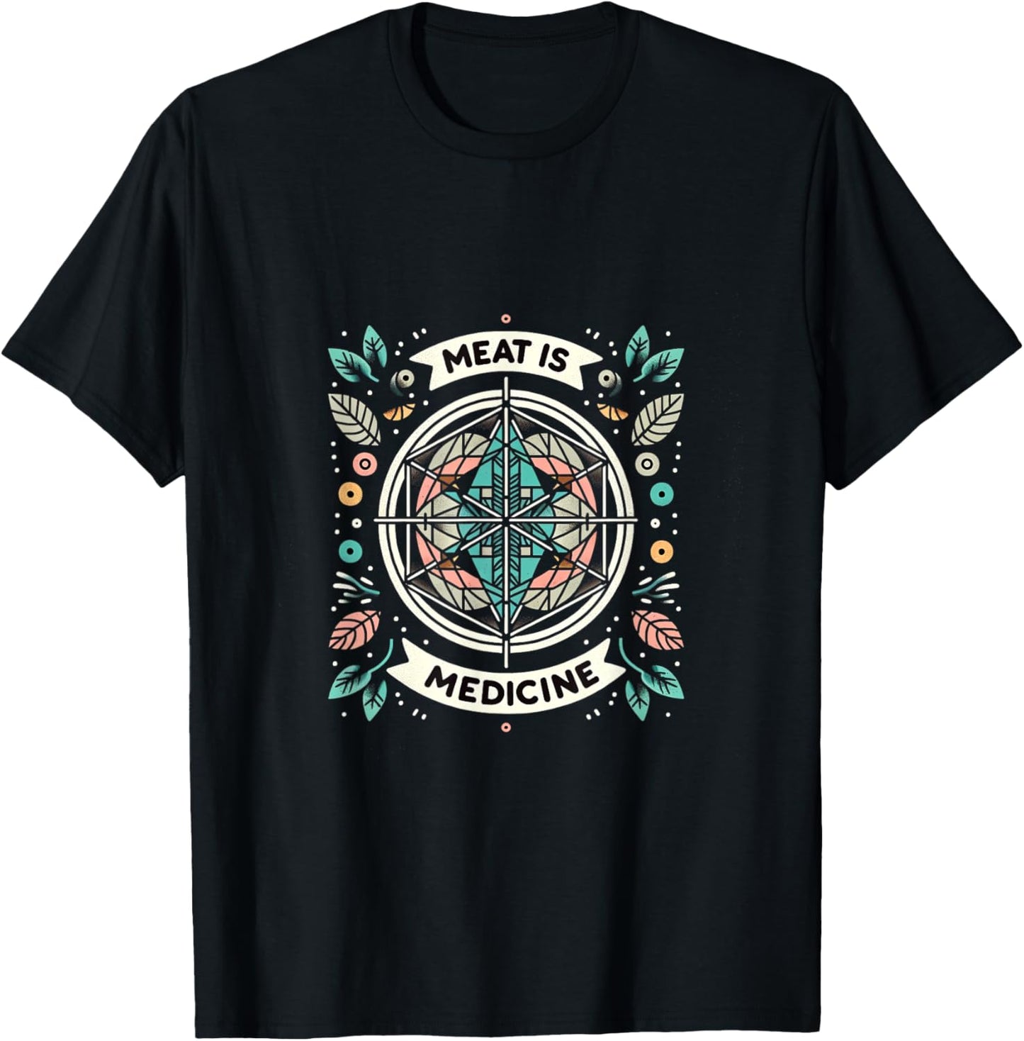 Carnivore Diet, Meat is Medicine - Low Carbs Lifestyle T-Shirt - T-Shirt | Black