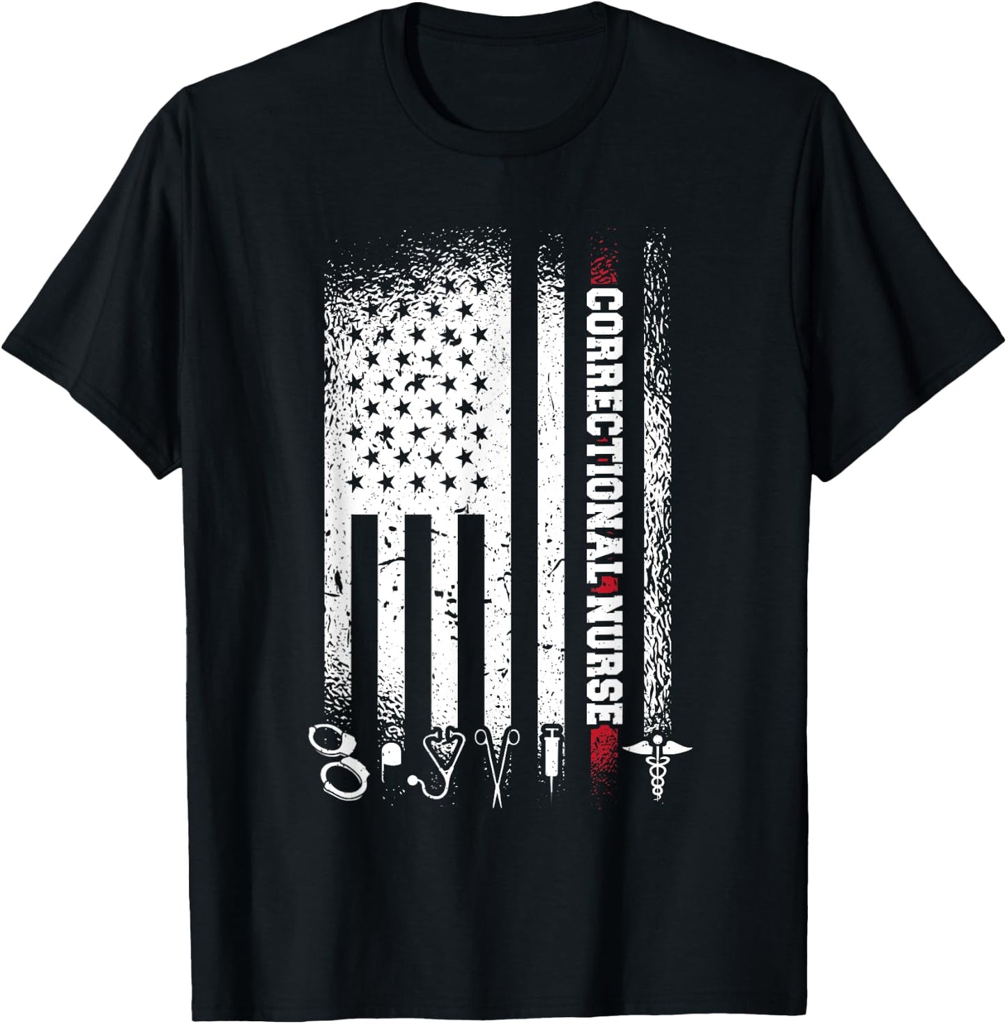 Corrections Nursing Jail Nurse Correctional Nurse T-Shirt - T-Shirt | Black