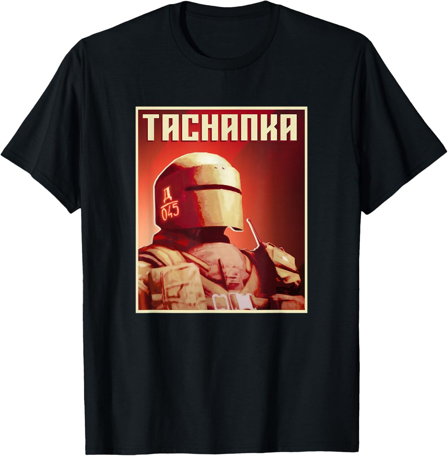 Lord Tachanka Poster T-Shirt - T-Shirt | Black