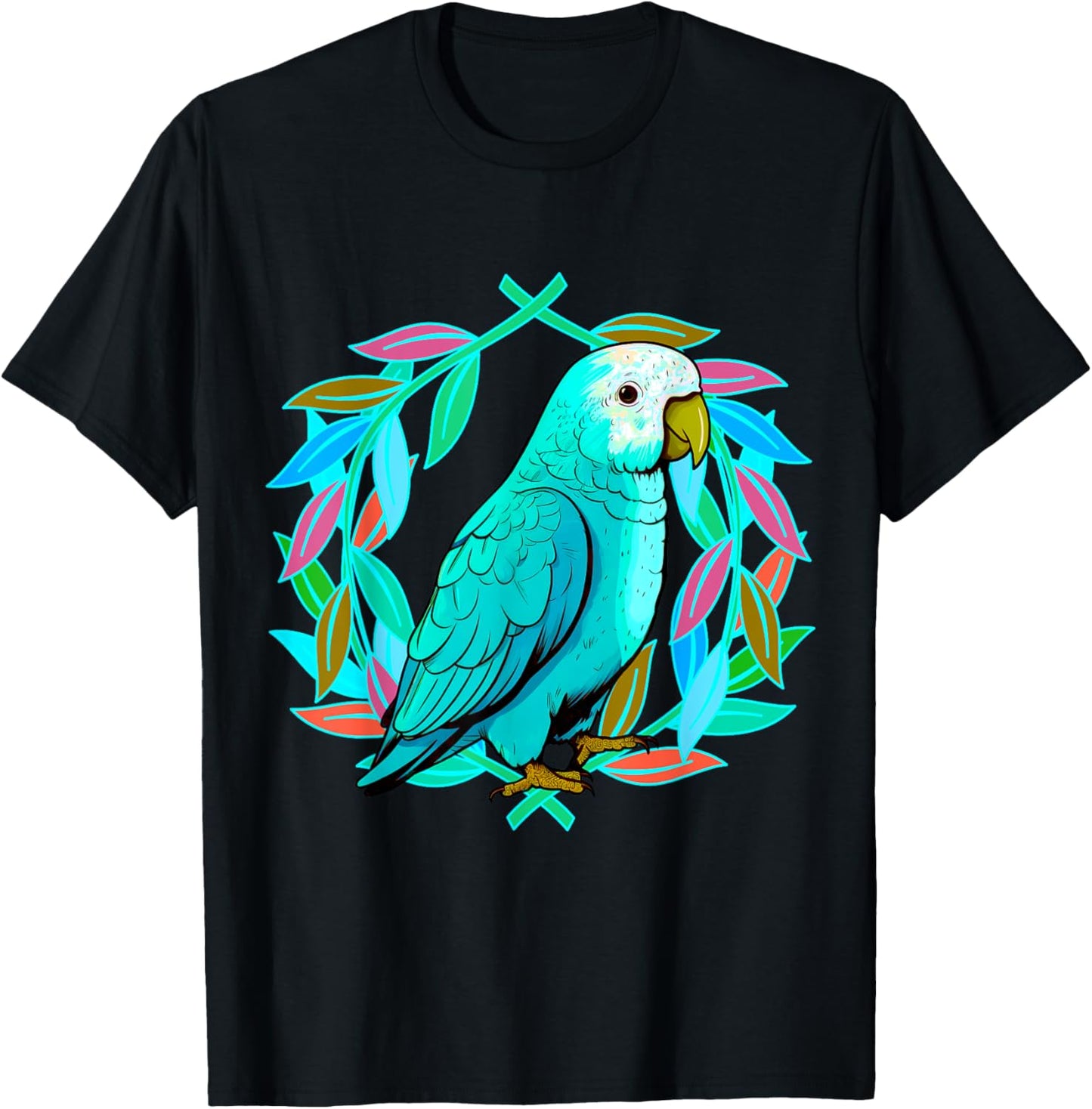 Parrot Parrot Bird Birds Child Children Birthday T-Shirt - T-Shirt | Black