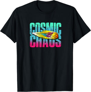 Cosmic Chaos - Space T-Shirt - T-Shirt | Black