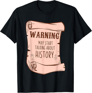 Funny History Buff Teacher Social Studies Nerd Geek Gifts Men Women Kids T-Shirt - T-Shirt | Black